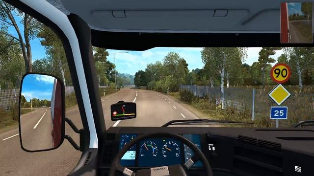 ETS 2 1.24 ProMods 2.03 Volvo FH12-420 Jönköping - Kalmar смотреть онлайн