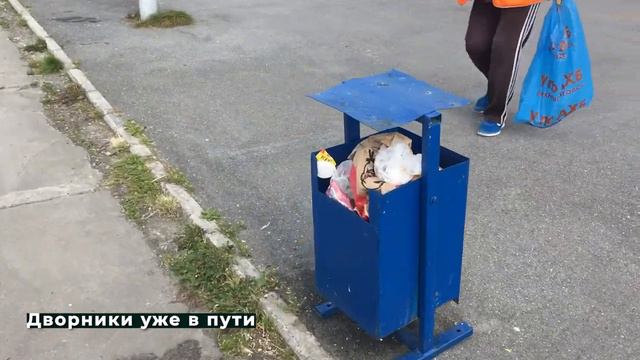 Уборка мусора из урн 30.07.2020 смотреть онлайн