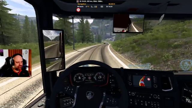 ETS2 1.46 - Promods 2.64 - Strasbourg - Milano - Scania Skin: Assasins Creed - Mirage смотреть онлайн