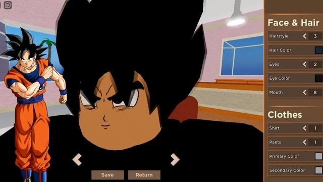 How to look like Goku in DragonBlox смотреть онлайн