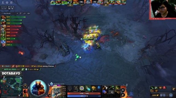 AME PHANTOM LANCER HARD CARRY GAMEPLAY - DOTA 2 PATCH 7.34D