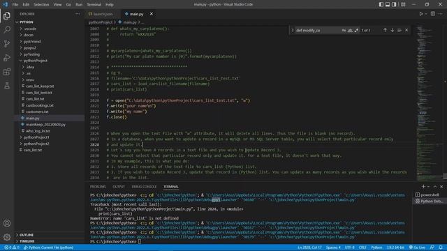 PY3 - Python Programming Project For Beginners | Car Rental System | With Detailed Explanation смотреть онлайн