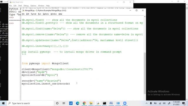 Python--session-15 (MongoDb-4) смотреть онлайн
