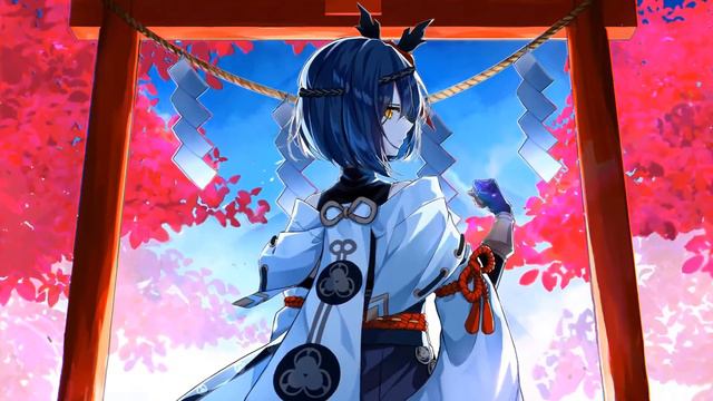 Kujou Sara - Genshin Impact - Live Wallpaper смотреть онлайн