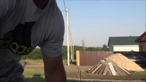 "Забор с нуля".Разметка.Часть 1