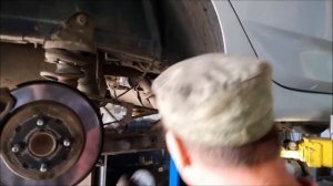 Замена сайлентблока задней балки, на Hyundai Solaris. 2013г.