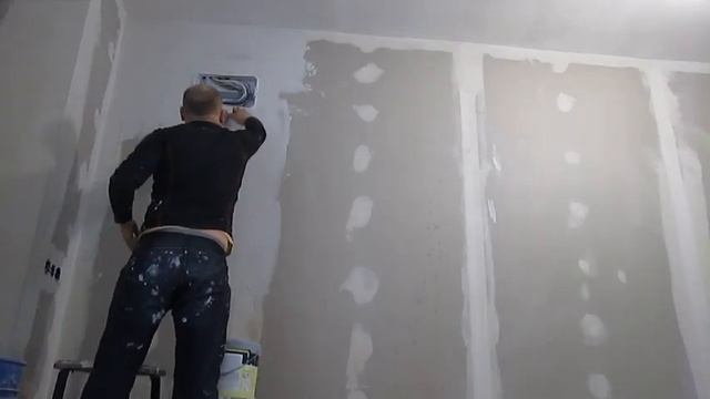 ФИНИШНАЯ ШПАТЛЕВКА СТЕН ПОД ПОКРАСКУ смотреть онлайн