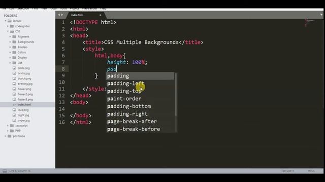 How to add multiple background images on the web page. смотреть онлайн