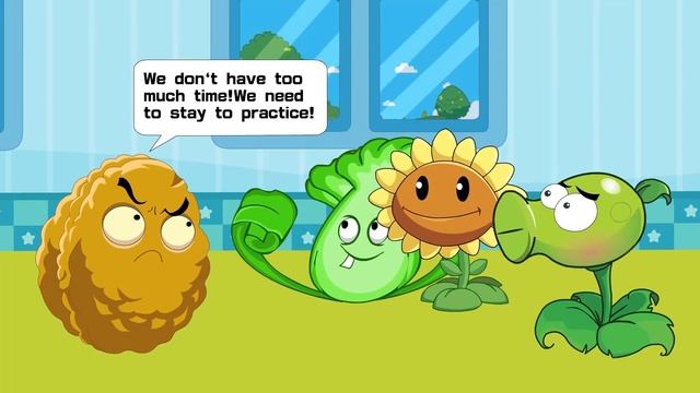 Plants vs. Zombies Animation : Wall nut tried his best to swim смотреть онлайн