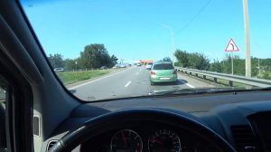Большегруз 40rus поездка на Море,пробки в лосево,держим обочину(((дорога ужас