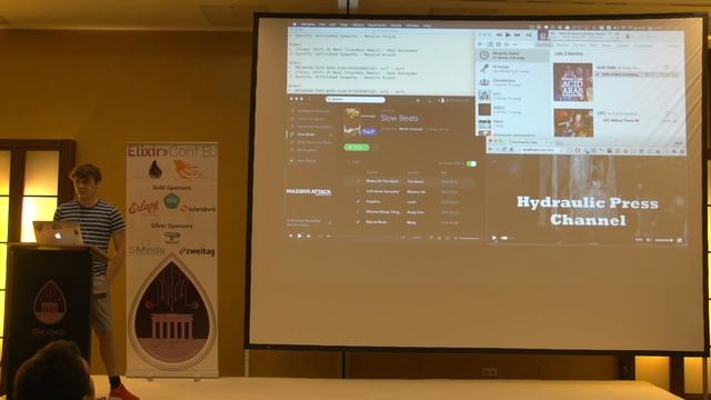 Lightning Talks - Moritz Schmale (ElixirConfEU 2016) смотреть онлайн