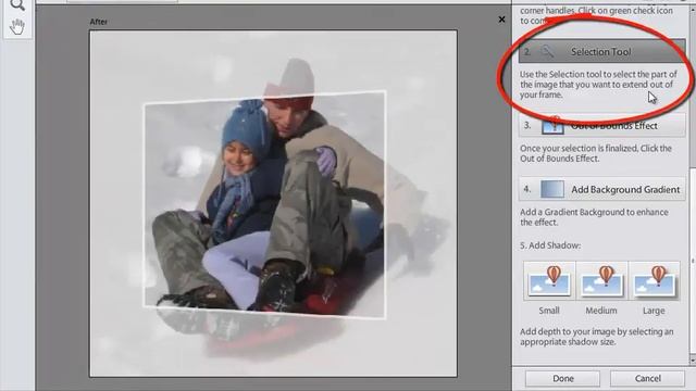 Learn how to use Photoshop Elements 11 - Part 36 - How to Use the Out of Bounds Effect смотреть онлайн