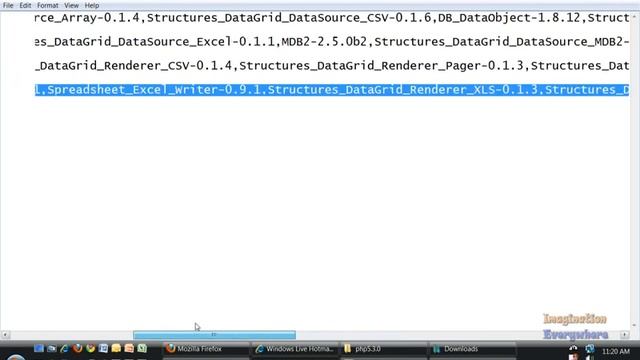 PEAR Video Tutorial 7 Running PEAR Structures DataGrid Package in your Webpages on Windows OS смотреть онлайн