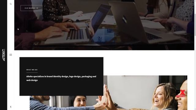 Aiteko - Creative Portfolio Ajax Elementor WordPress Theme Vahag смотреть онлайн