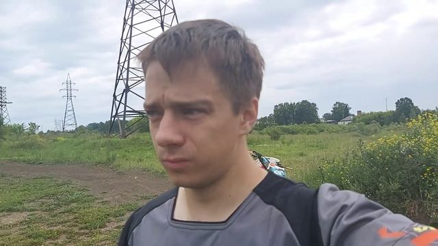 Питбайк на кроссовой трассе - впечатления от первого раза на трассе смотреть онлайн