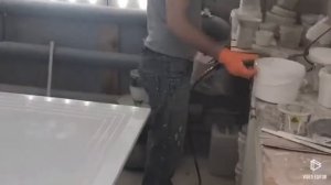 Красим стеновую панель из мдф