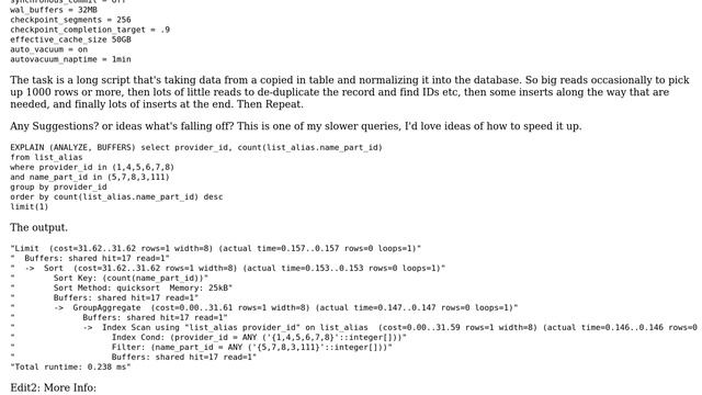 Tuning Postgres config for new Database Server смотреть онлайн