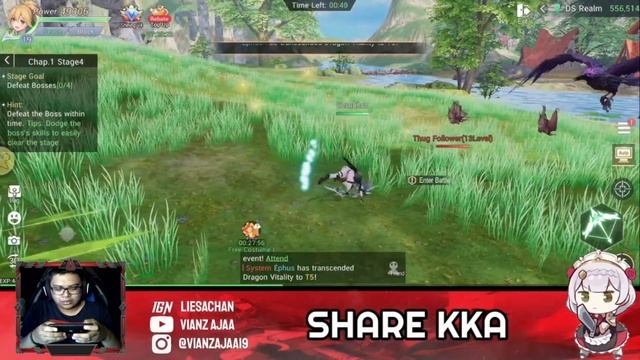 New Rilis Gameplay Class Archer And Free VIP Juga!! Game MMORPG - Dragonicle ! Android смотреть онлайн