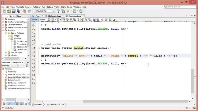 Conexión a SQL Server en Java #3 смотреть онлайн
