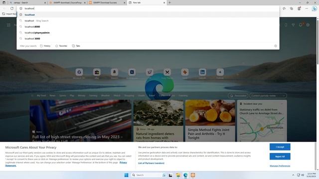 How to Install XAMPP 8.2.4 Server on Windows 10/11 [2023 Update] Run PHP Program | Complete Guide смотреть онлайн