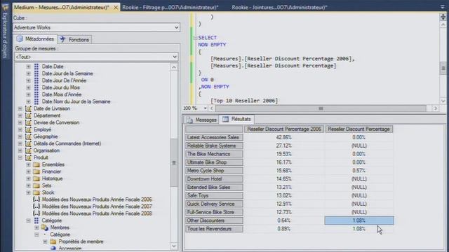 Journées SQL Server 2013 - MDX et DAX pour les Développeurs SQL смотреть онлайн