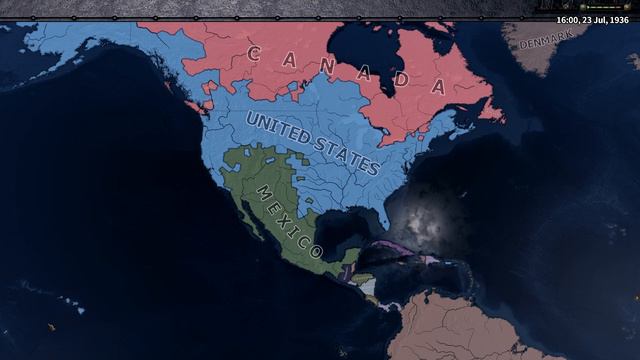 HOI4 Timelapse - Can the UNITED STATES take on MEXICO and CANADA Combined? смотреть онлайн
