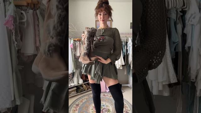 styling a forest fairy outfit (with a mushroom theme) 🍄 смотреть онлайн