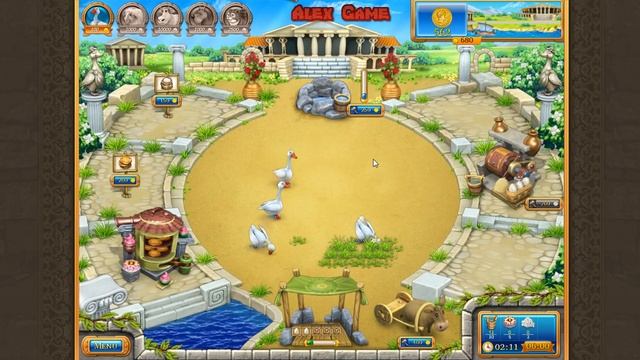 Farm Frenzy Ancient Rome Chapter 1-16 only GOLD Веселая ферма Древний Рим Глава 1-16 Золото смотреть онлайн