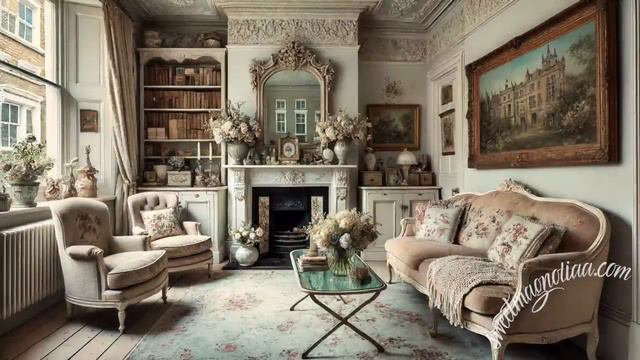 Идеи декора интерьера в стиле Шебби-шик смотреть онлайн