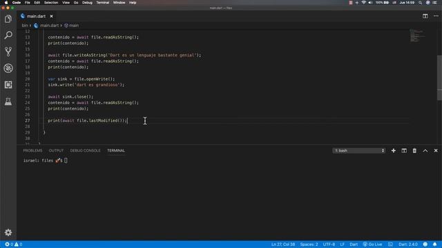 Curso Completo de Dart en Español [53] – Base64, Codificación y decodificación de archivos y textos смотреть онлайн