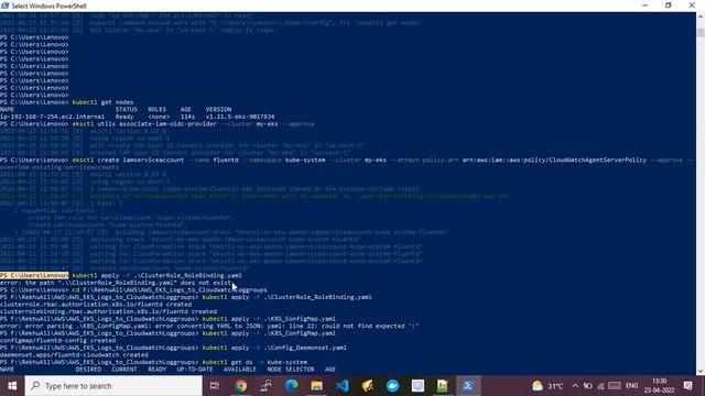 Kubernetes Logs forwarding Using Fluentd to AWS CloudWatch Log groups On AWS EKS Cluster смотреть онлайн
