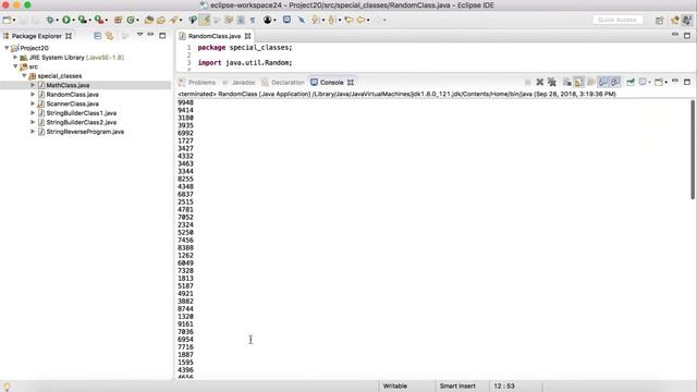 00037 Random Class: Learn How to Code The Complete Core Java Programming Course смотреть онлайн