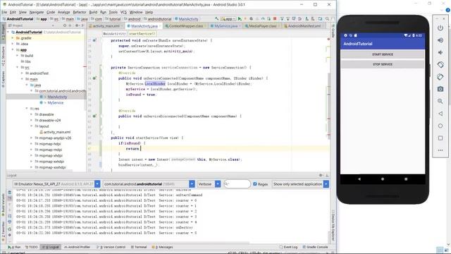 Android Coding 8 Bind a Service Android смотреть онлайн