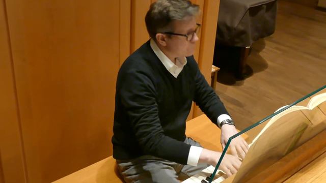 Chorale prelude on WACHET AUF (J.S. Bach, BWV 645) смотреть онлайн