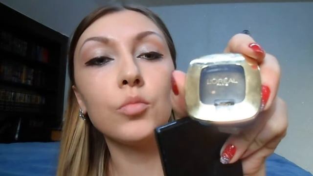 Макияж глаз с тенями от Loreal