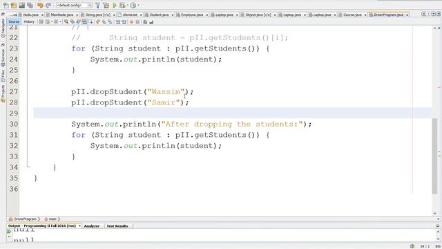 Object Oriented Programming using Java - Lecture 13 смотреть онлайн