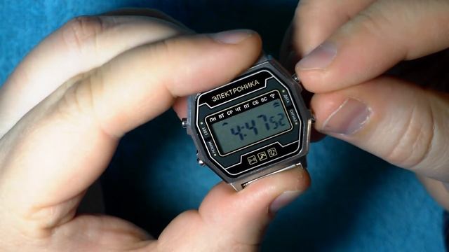 Электроника 77А 1274. Нержавеющая сталь. Техночас смотреть онлайн