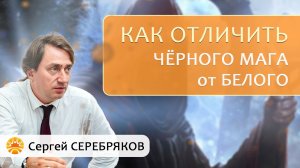 Как отличить черного мага от белого? Сергей Серебряков