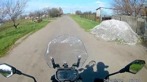 Первые 5км на Voge 300 ds