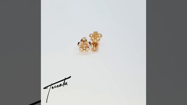 Серьги (пусеты) с фианитами Toccata jewelry СГ410-2005-110 смотреть онлайн
