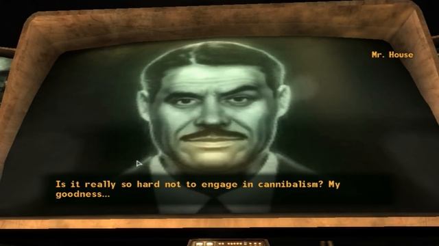 Fallout NV: Mr. House's Reaction to Cannibalism! смотреть онлайн