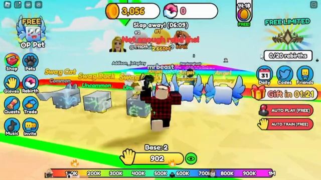 [FREE IN-GAME LIMITED] HOW TO GET THE GOLD STAR CROWN IN SLAP A FRIEND | ROBLOX смотреть онлайн