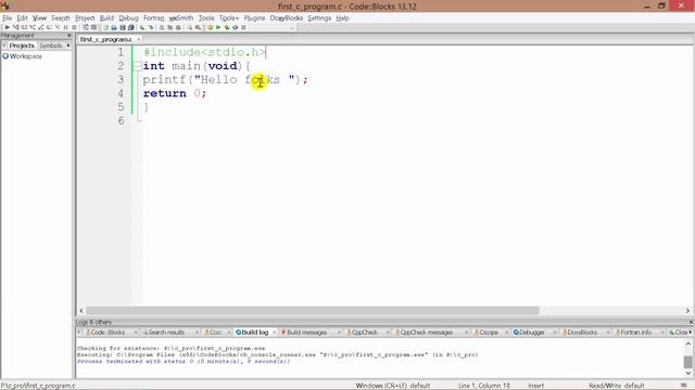 C PROGRAMMING-MODERN APPROACH TUTORIAL 1 setup and first program смотреть онлайн