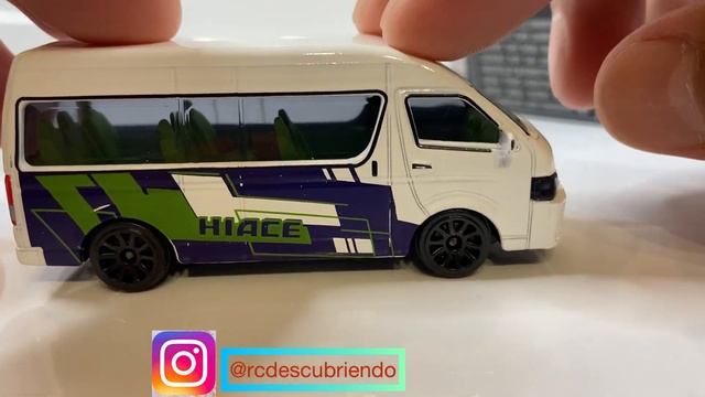 TOYOTA HIACE .  Majorette Tune-Ups . Serie 2. #majorette #unboxing #diecast .