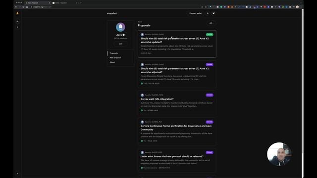 Snapshot.org - DAO Proposal Index and Voting Tool - DAO Research Tools смотреть онлайн