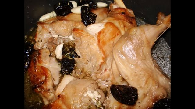 Холодные закуски мясные:Кролик с черносливом смотреть онлайн