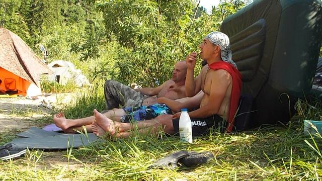 Сплав по Томи Балыкса - Лужба июль 2020 г