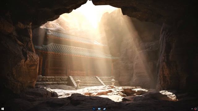 Japanese cave environment by Vincent Ying in 4K | Wallpaper Engine смотреть онлайн
