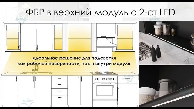 Новинки! Профили для фасадов без ручек (ФБР) с LED подсветкой смотреть онлайн