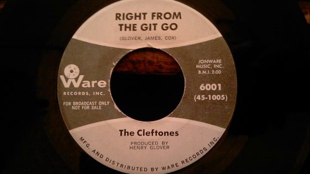 Cleftones - Right From The Git Go - Northern Soul / Doo Wop Crossover смотреть онлайн